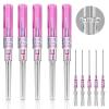 Catheter Needles - Prgislew 5Pcs Catheter Piercing Needles 20G IV Catheter Needles Ear Nose Piercing Needles Hollow Needles for Lip Tongue Belly Navel Nipple Cartilage Piercing Kit view 1