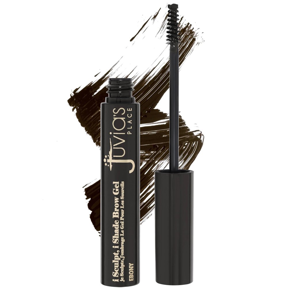 Juvia's Place iSculpt, iShade Eyebrow Gel Ebony - Afterproof, Makeup Enhancer, Filler, Eyebrow Tinted Brow, Advanced Definer