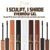 Juvia's Place iSculpt, iShade Eyebrow Gel Ebony - Afterproof, Makeup Enhancer, Filler, Eyebrow Tinted Brow, Advanced Definer view 2