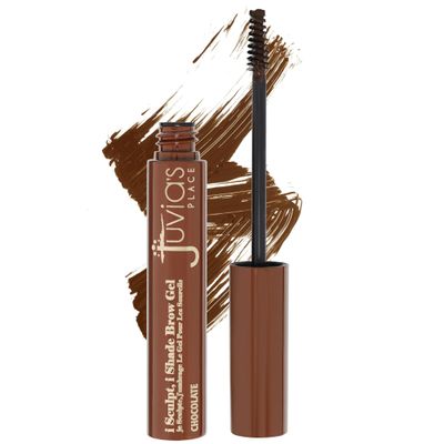 Juvia's Place iSculpt, iShade Eyebrow Gel Chocolate - Waterproof Gel for Eyebrows Tint Makeup, Enhancer Brow Filler, Advanced Tinted Brow Definer