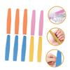 Beavorty 10pcs Compact Sponge Nail Files Washable Nail Buffing Tools for Manicure Pedicure Multi-Color Filing Strips view 4
