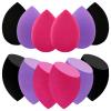12 Pieces Professional Makeup Sponge Set,Latex Free Flawless Soft Setting Face Puffs,Multicolor Makeup Blending Sponge Cosmetic Applicator for Powder,Liquid,Facial Makeup Tools view 1