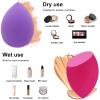 12 Pieces Professional Makeup Sponge Set,Latex Free Flawless Soft Setting Face Puffs,Multicolor Makeup Blending Sponge Cosmetic Applicator for Powder,Liquid,Facial Makeup Tools view 3