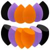 12 Pieces Professional Makeup Sponge Set,Latex Free Flawless Soft Setting Face Puffs,Multicolor Makeup Blending Sponge Cosmetic Applicator for Powder,Liquid,Facial Makeup Tools view 1
