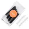 JINKGOLASH 500 Eyelash Extension Promade 4D to 16D Not Premade, Ultra Lash Fans 0.03/0.05/0.07mm Thickness, C D Curl Lashes, 8 - 16mm Length for Easy Volume Individual Eyelash Extensions Clusters DIY(16D-0.03-D (11mm)) view 1