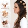 16 PCS Small Hair Clips for Women & Girls, Durable Matte Claw Clips for Thin Hair, Strong Hold NonSlip Medium Hair Claw Clips, Mini Hair Clips, Cute Hair Accessories, 4 Shapes Gifts Holiday view 4