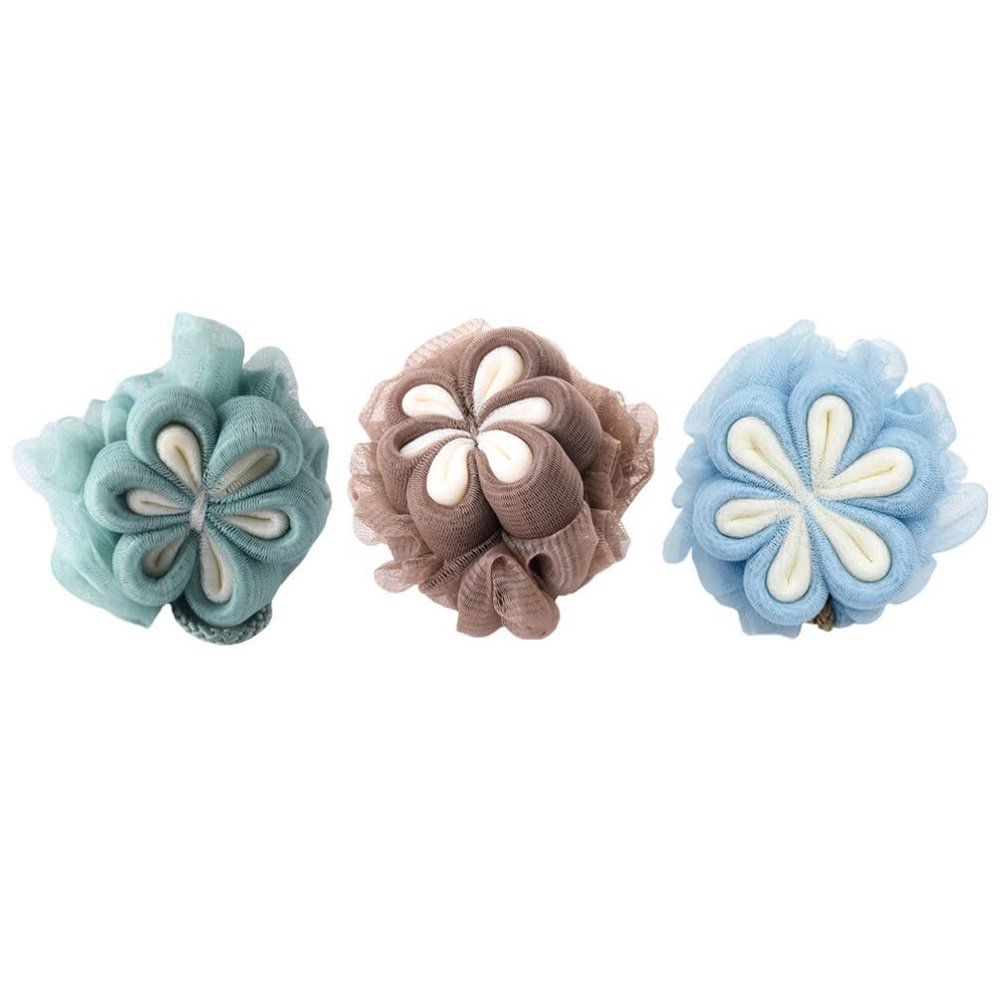 minkissy Bath Ball Bath Flower for Boys and Girls Sponge for Baby for Boys and Girls