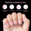 600 Pcs Extra Short XXS Square Nail Tips,SINOKAME Clear Press on Nails for Kids Women Small Short Petite Nail Beds, 12 Sizes DIY Salon Home Manicure Nail Extension view 3