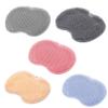 Shower Foot & Back Scrubber Mat, 2023 New Lazy Silicone Bath Massage Cushion Brush, Upgrade Non-Slip Back Massage Pad, Bathroom Wash Foot Mat Exfoliating Dead Skin Foot Brush (5 Pcs) view 1