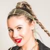 4 Pieces Multi-Layer Rhinestone Hair Chain Head Chains Set, Sparkly Crystal Tassel Headband, 20 Inch Hair Extension Long Chains Bling Braid Decoration Headwear Prom Bridal Accessories Gold view 3