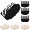 Beavorty 6pcs Hair Shaper Comb for Women Easy Use Styling Tool for Beautiful Buns and Updos Includes White and Black Sponges Hair Accessories for Occasions view 1