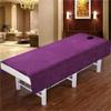 Darley Soft Beauty Salon Massage Cover with Face Hole Beauty Bedsheet Solid Color Beauty Salon Spa Sheet Massage Table Cover Sheet Salon Bed Sheet Cover SPA Massage Table Cover-E 31x75inch(80x190cm) view 1
