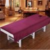 Darley Soft Beauty Salon Massage Cover with Face Hole Beauty Bedsheet Solid Color Beauty Salon Spa Sheet Massage Table Cover Sheet Salon Bed Sheet Cover SPA Massage Table Cover-A 31x75inch(80x190cm) view 1