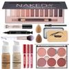 12-Color Pro Makeup Kit for Women - Eyeshadow, Foundation, Lipstick, Blush, Brushes, Eyeliner Stamp view 1