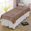 Soft Beauty Couch Cover for Massage Tables Bed Treatment with Face Hole Beauty Salon Spa Sheet Solid Color Bed Sheet Cover Massage Table Cover Sheet Salon Couch Sheet-H 31x79inch(80x200cm) view 1