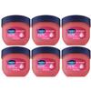 Vaseline Lip Therapy Rosy Lips 6-Pack  Moisturizing Lip Balm for Very Dry Lips in Mini Jars, 0.25 Oz Ea view 1