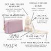TAYLOR MADE Polish Organic Luxury Manicure Set | Organic & Safe | Time Saving | DIY Nails at Home | Gift for Her | Non-toxic | Natural Nails | Vegan | Cruelty-free | Paraben-free (Lilac) view 3