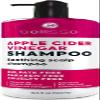 Apple Cider Vinegar Shampoo - Sulfate Paraben and Silicon Free Anti Dandruff Product for Women and Men - Deeply Moisturizing Formula - Dry Scalp Treatment for Oily Hair  Professional Grade Products view 1