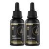 The Beard Struggle Tonic + Elixir Beard Oil Bundle - Gold Collection - Grooming Beard Oil - Softens, Moisturizers, and Strengthens Beard Growth - Pack of 2, Asgardian Secret view 1