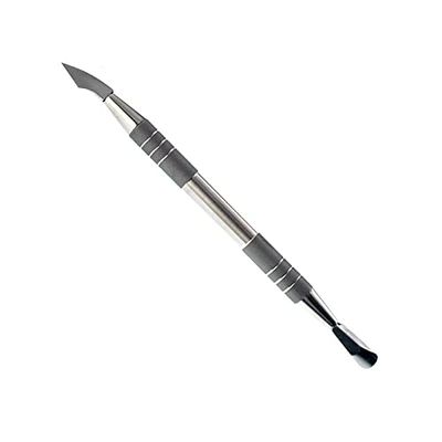 OLTON double-sided manicure scapula (manicure pusher, scraper, professional tool, handmade manicure tool)
