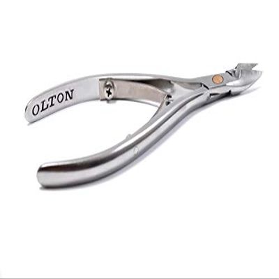 OLTON handmade professional Manicure tool, Pedicure/Olton Nippers (cuticle nippers) / S, 7-9mm / M, 9-12mm / L, 13-16mm / Cuticle Scissors, 100mm / 113mm / Pusher (Cuticle Nippers Model L, 13-16 mm)