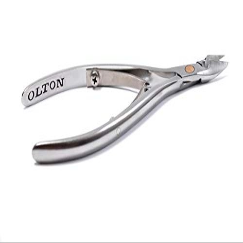 OLTON handmade professional Manicure tool, Pedicure/Olton Nippers (cuticle nippers) / S, 7-9mm / M, 9-12mm / L, 13-16mm / Cuticle Scissors, 100mm / 113mm / Pusher (Cuticle Nippers Model L, 13-16 mm)