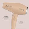 Conair Infiniti Pro Hair Dryer with Diffuser plus 3 Other Attachments | Performa Series Hair Dryer | Blow Dryer with Professional Performance Motor | Blush Pink view 3