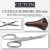 OLTON handmade professional Manicure tool, Pedicure/Olton Nippers (cuticle nippers) / S, 7-9mm / M, 9-12mm / L, 13-16mm / Cuticle Scissors, 100mm / 113mm / Pusher (Cuticle Scissors, 100 mm) view 4