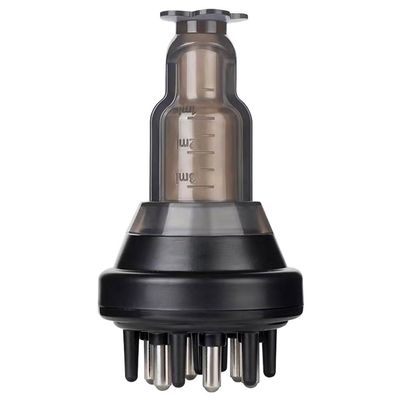 Beavorty Oil Applicator Massager Tool for Transparent Serum Applicator Bottle for Even Dispensing of Essential Oils Shampoo and Conditioner