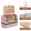 Yarwo 2026 Upgraded Storage Bag Compatible for Dyson Airwrap Multi-styler Complete and Attachments, Double-layer Travel Case with Hanging Hook for Hair Curler Accessories, Dusty Rose (Bag Only) view 4