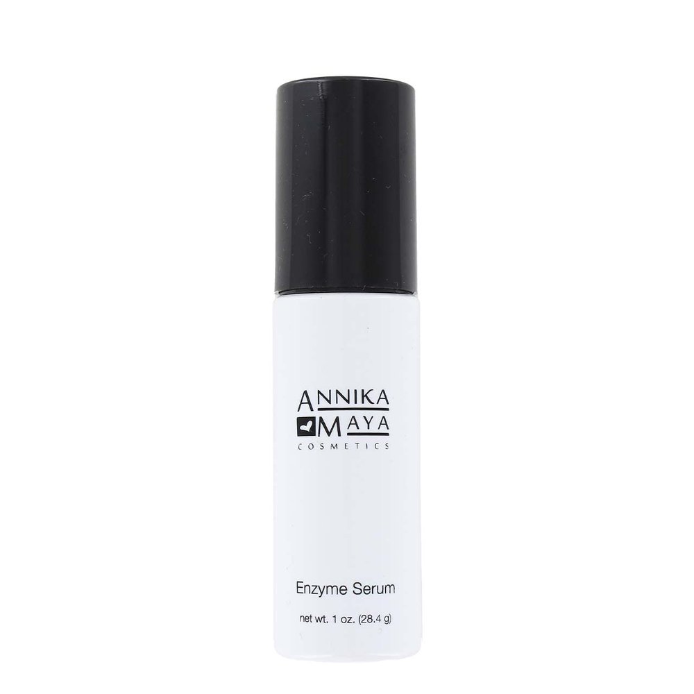 Annika Maya Enzyme Serum for Exfoliating and Rejuvenating Skin, Made in the USA