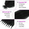 16Inch Afro Twist Hair 6Packs Springy Afro Twist Hair Crochet Braiding Hair (16 Inch (Pack of 6), 1B)   view 3