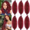 16Inch 6Packs Afro Twist Hair Pre Separated Springy Afro Twist Hair Crochet Braiding Hair (16 Inch (Pack of 6), BUG)   view 1