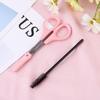 FRCOLOR 2 Sets 11pcs Makeup Eyelash Scissors Combs Eyebrow Trimmer Set Beauty Tools for Lash Separation view 4