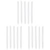 FOMIYES 15pcs Crystal Glass Nail Files Set Cylinder-Shaped Nail for Manicure Cuticle Care Lightweight Portable for Travel for Natural view 1