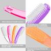 Larbois Nail Brush for Cleaning Fingernails, 4Pack Handle Grip Nail Brushes Fingernail Brush for Cleaning Nail Scrub Brush for Toes and Nails Women Men (Color1) view 4