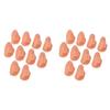 FRCOLOR 2sets Nail Art Training Hand Manicure Practice Stand Realistic False Fingers Perfect for Beginners Salon Artists 10pcs*2 view 1