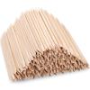 Noverlife 500PCS Orange Wood Nail Sticks, Double Sided Cuticle Pusher Remover, Disposable Cuticle Sticks for Manicures & Pedicures, Wooden Nail Art Cuticle Pusher Remover Set for Home & Salon Manicure view 1