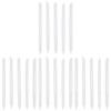 FOMIYES 20pcs Crystal Glass Nail File Set Double-Sided Cuticle for Manicure Pedicure Transparent Cylinder Shaped Files for Natural Nails Lightweight Portable Care Tools view 1