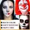 3Pcs Face Body Nose Paint, Clown Makeup Cream-Blendable Sticks, Waterproof Eyeblack Stick Blendable Long Lasting Professional SFX Cosplay Festival Stage Halloween Makeup view 3