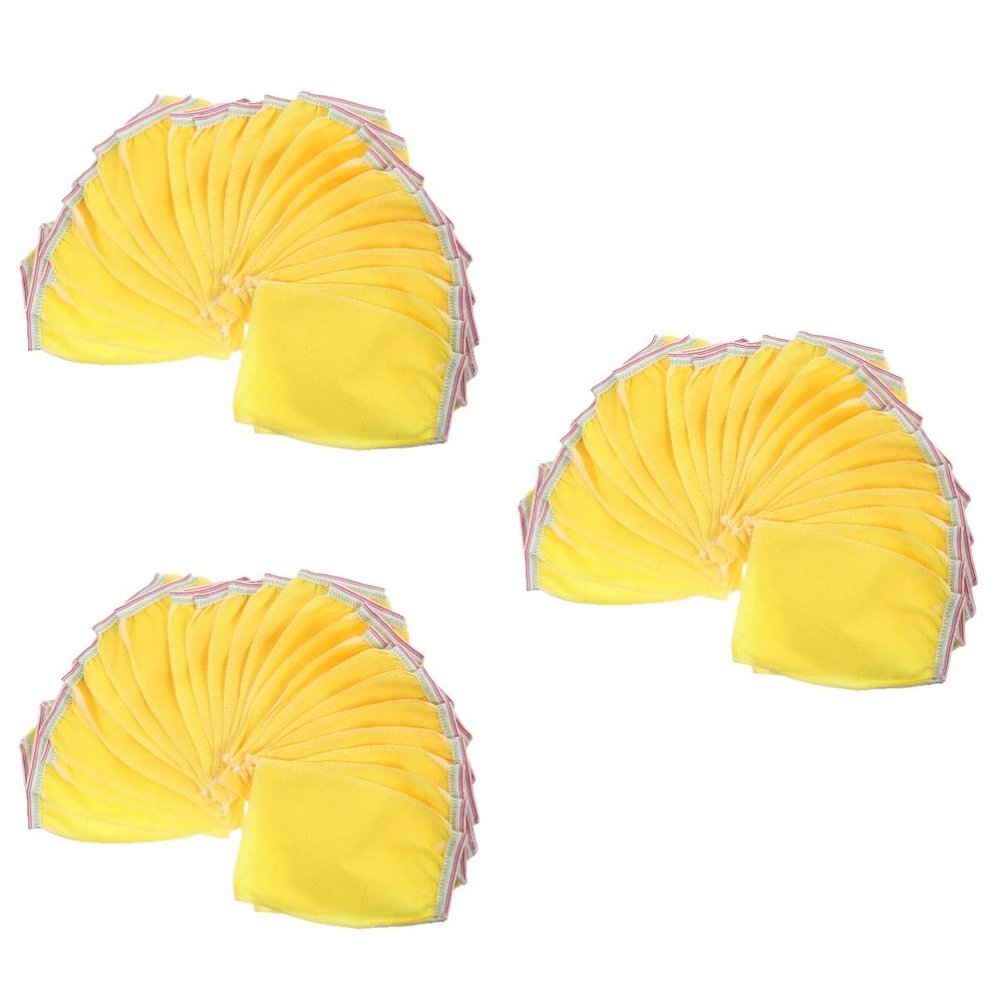 Healifty 75pcs Disposable Exfoliating Bath Gloves Gentle Body Scrubbing Mitts for Smooth Skin Portable Shower Towels for Oily and Dry Skin Comfortable Non- Design