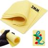 3mm Tattoo Fake Skin Practice - TONBAO 5pcs 8"12" Tattoo Practice Skins 3mm Double Sides Tattoo Fake Skin Soft Silicone Microblading Practice skins view 1