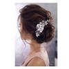 Beusoulover Wedding Hair Accessories Set for Women and Girls, Includes 1 Hair Comb and 4 Pearl Hair Pins for Brides and Bridesmaids, Silver view 3