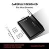 SZDYM 4 layers Empty magnetic Book Shaped palette Black PU leather surfacewith Depotting Spatula and 100 piece Metal Stickers view 2