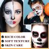 Face Body Nose Paint Stick, Clown Makeup Black Cream-Blendable, Waterproof Eyeblack, Long Lasting Professional SFX Cosplay Festival Stage Halloween Makeup view 3