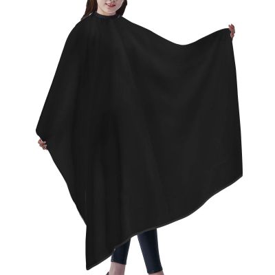 Custom Barber Cape Personalized Logo Text Photo Professional Hair Cutting Cape Customized Haircut Salon Cape for Hairdresser Styling & Home, 1 PCS Black Adult Size