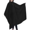 Custom Barber Cape Personalized Logo Text Photo Professional Hair Cutting Cape Customized Haircut Salon Cape for Hairdresser Styling & Home, 1 PCS Black Adult Size view 1