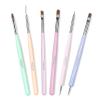 Beetles 20 Pcs Gel Polish Kit - Cozy Campfire Collection Fall Winter Orange Yellow Green Soak Off Lamp Base Top Coat Nail Art Brushes Set Design Pen view 3