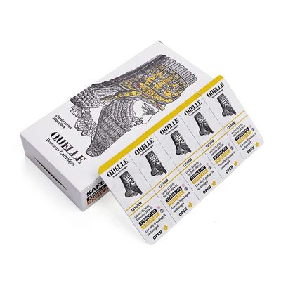 OTBK Tattoo Cartridge Needles20pcs,1RL Tattoo Cartridges Professional Disposable Tattoo Needle Cartridge Sterilized Tattoo Needles Safe Cartridge Needles (1201RL)