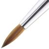 PANA Pure Kolinsky Hair Nail Brush - Round Clear Acrylic Handle (Size 6) - for Acrylic Nail Application, Nail Extension, Manicure Pedicure Salon Beginner and Professional view 4